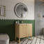 Meuble-lavabo autoportant moderne 30 po avec 2 portes
