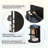 Multifunctional Full Length Mirror with Hook Storage,Wood Floor Mirror for Space Saving-117805108