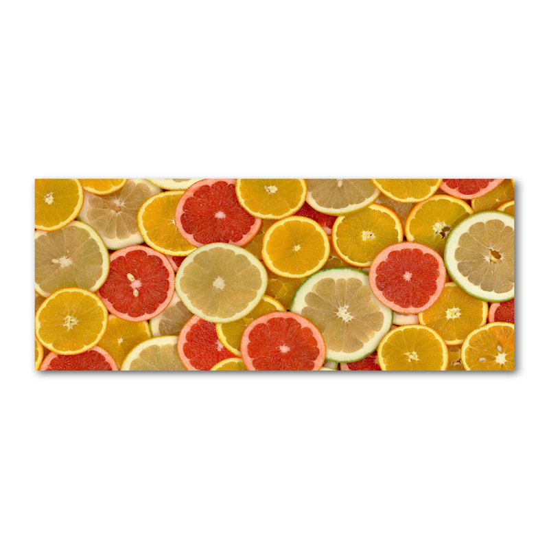 Citrus Fruits - No Frame Print on Canvas