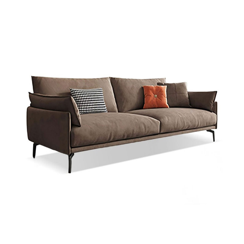 Dark gray Polyester Standard Sofa cushion Loveseat, Dark Gray, 32.68" H x 82.68" W x 35.43" D, 2