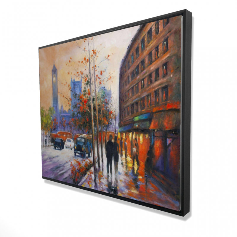 «City by Fall» sur toile