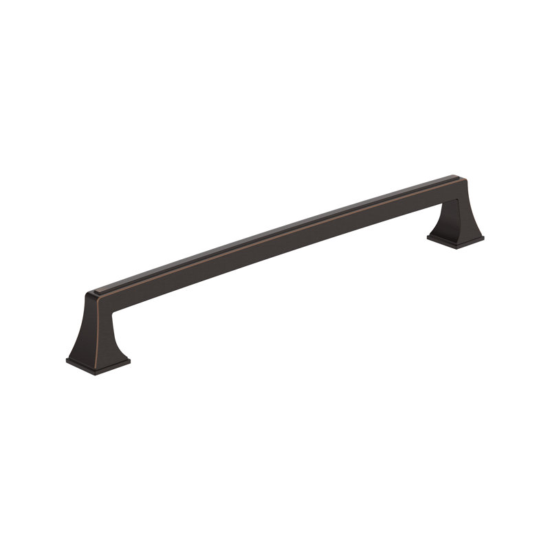 Poignée barre Mulholland, Bronze huilé, 12.625"