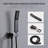 Shower System Shower Faucet Combo Set Wall Mounted With 10" Rainfall Shower Head And Handheld Shower Faucet