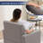Cottle Accent Chair with Wood Leg, Modern Small Chair, Living Room Chairs with Upholstered Cushion, Relaxing Armchair for Bedroom, Apartment, or Office-762270650