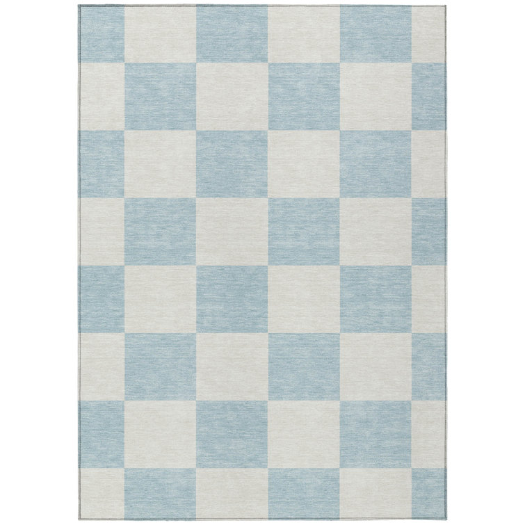 Machine Washable Indoor/Outdoor Micelotta ACN2345 Geometric Rug