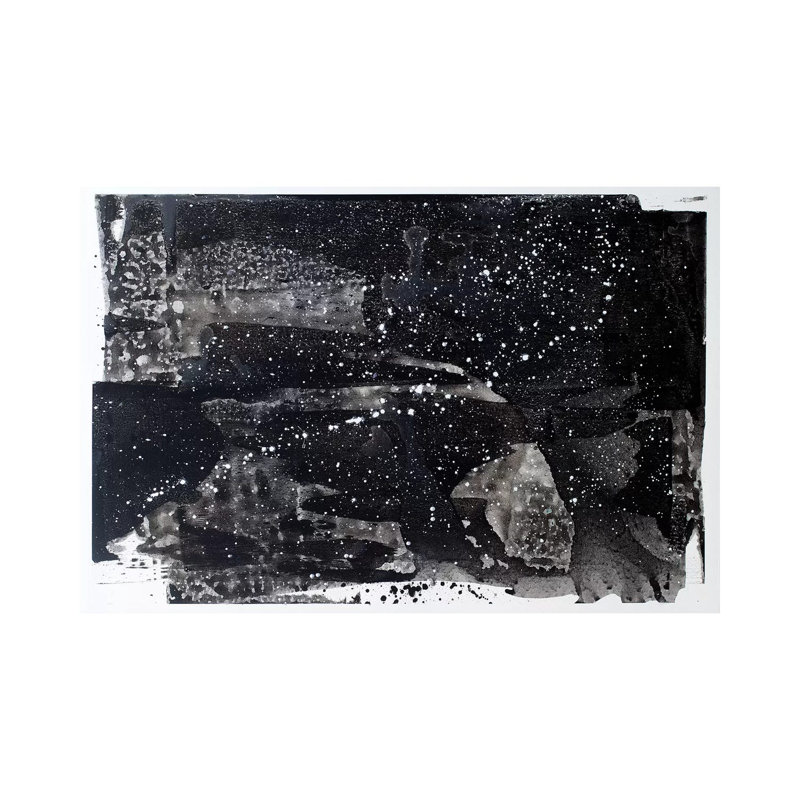 Starry Night by Kent Youngstrom - Wrapped Canvas Painting, 20.32 cm H x 30.48 cm W