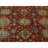 10'x10' Red Hand Knotted Karajeh Design Pure Wool Round Rug 9D3D4A8C7D9B4EB9B8528DA3B611A22B