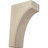 3 1/2"W x 4"D x 10"H Clarksville Bracket, Alder-73220513-116789127