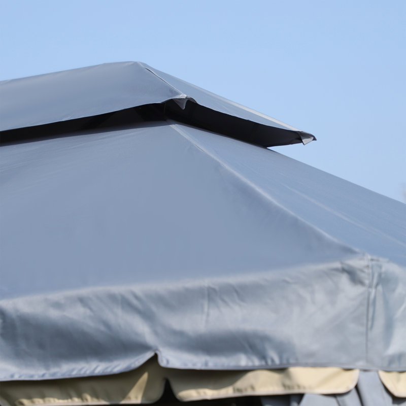 Ahrie 4m x 3m Aluminum Patio Gazebo