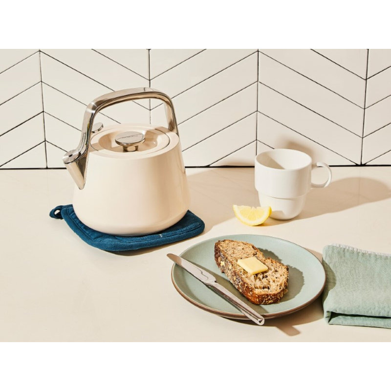 Caraway Stovetop Whistling Tea Kettle, Cream