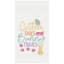 Serviette en coton et queues de lapin-1632854880