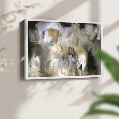 Fontaine de lumière II - reproduction encadrée - réarmable