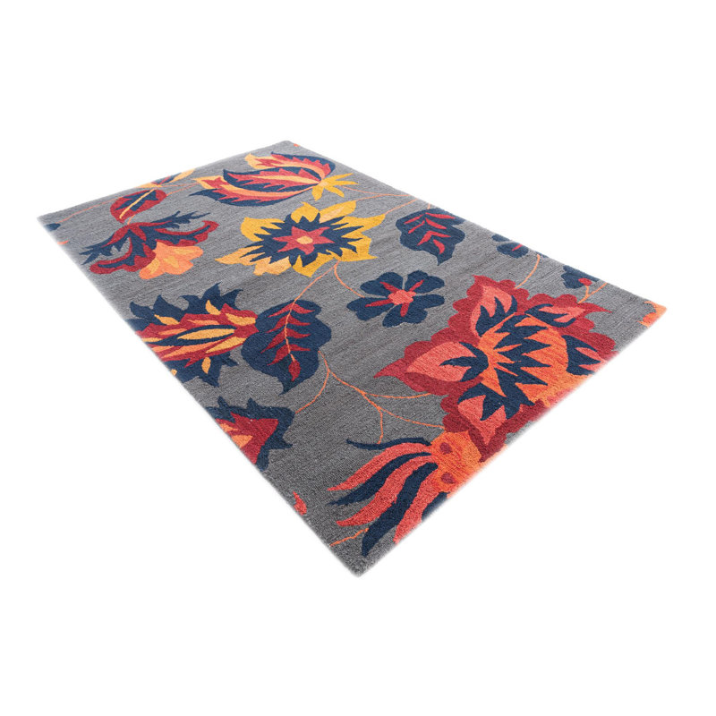 Tapis gris foncé Johansson