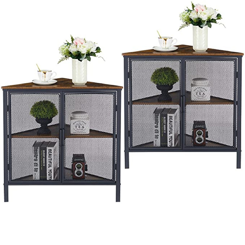 Kempst End Table Set, Brown