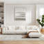 Chris 316.2Cm Round Arms Modular Sofa