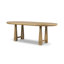 Godric Oval Extension Dining Table-Drifted Oak Veneer