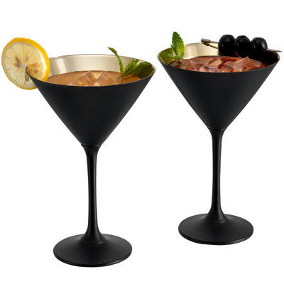 2 Piece 237ml Martini Glass Set