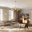Cillin 5 - Light Dimmable Chandelier