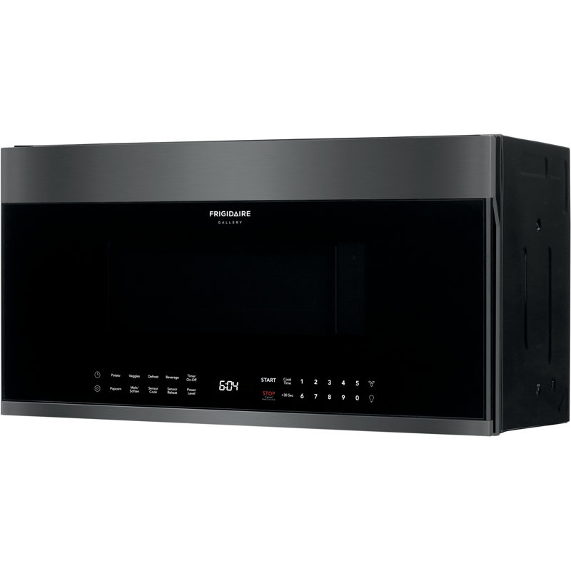 Frigidaire Gallery 30" 1.9 cu. ft. Over-the-Range Microwave with Sensor Cooking, Black Stainless Steel