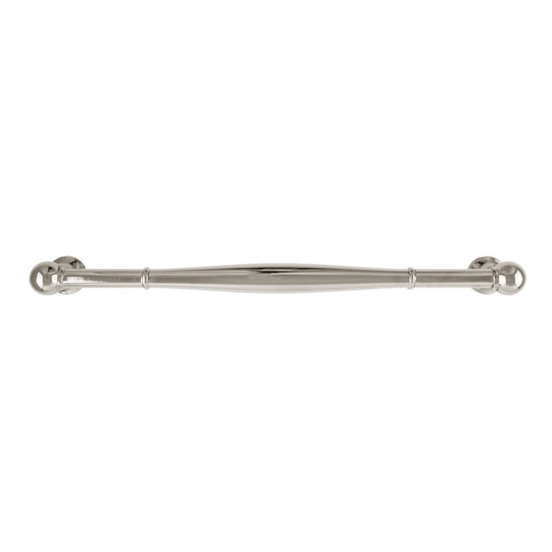 Fuller Collection Appliance Pull - 12" Center to Center Cabinet Pull Polished Nickel - Traditional Hardware for Drawers & Cabinets