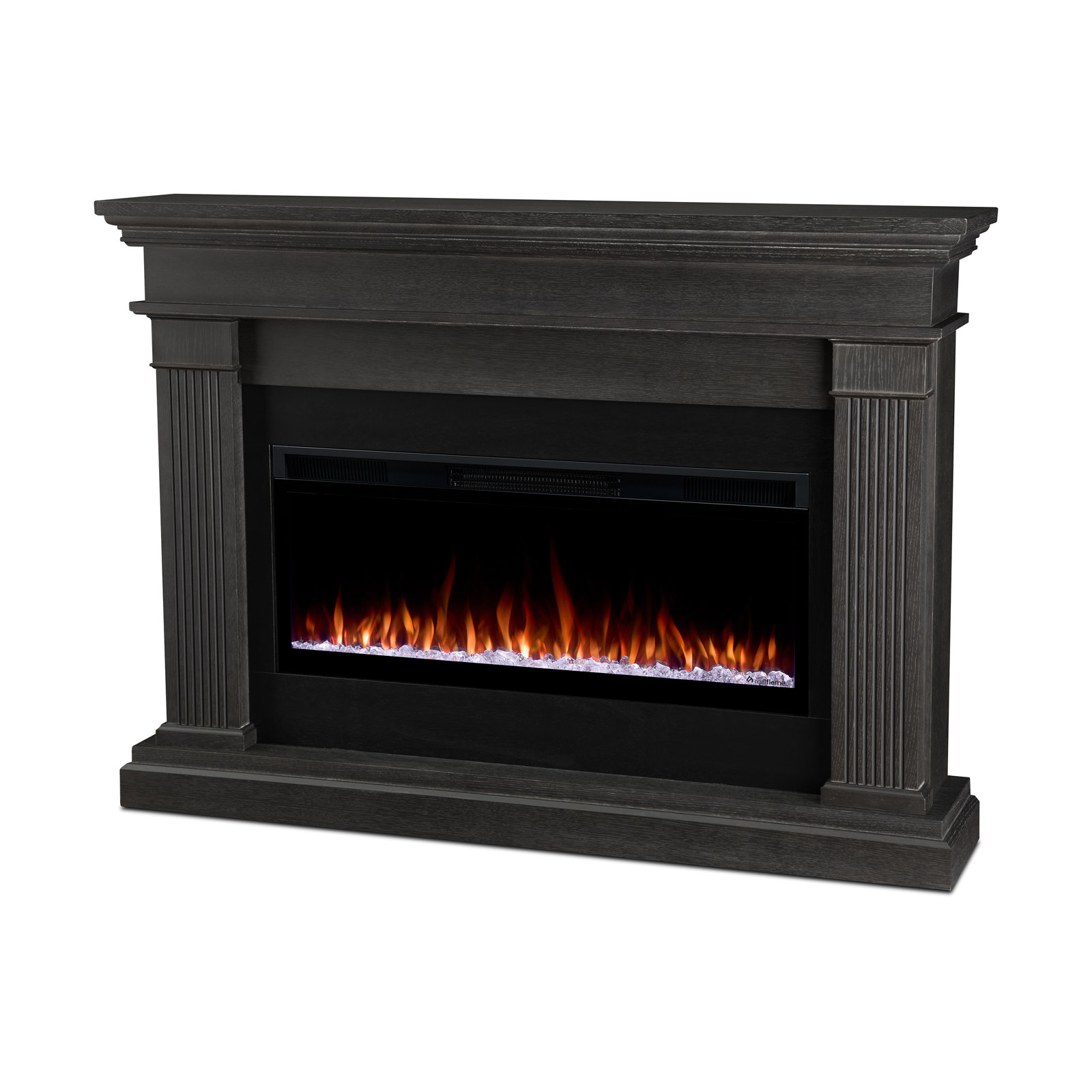 Real Flame® Beau Electric Fireplace, Gray, Standard