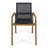 Roomfitters Set of 2 Outdoor Dining Chairs, Acacia Wood Frame with Breathable Black Mesh Seating, Teak-754441376
