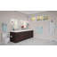 Sine 24" Hotel Shelf with Towel Bar-1640874267
