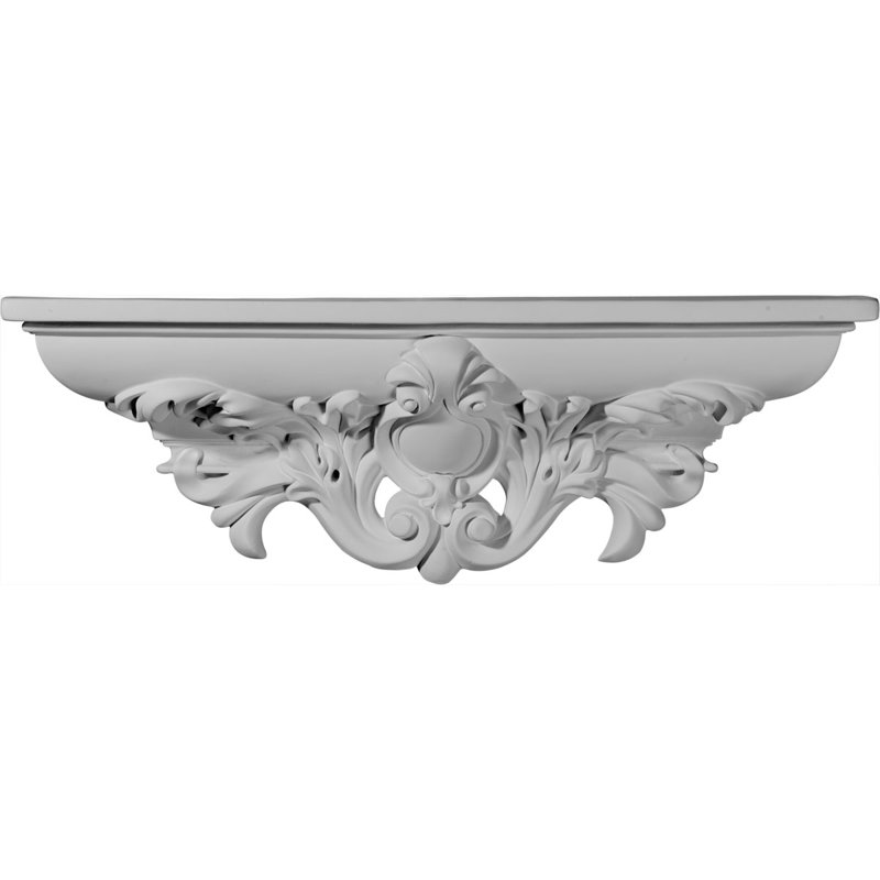 Culler Polyvinyl Chloride Floating Shelf