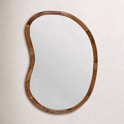 Maxton 18" Teak Accent Mirror