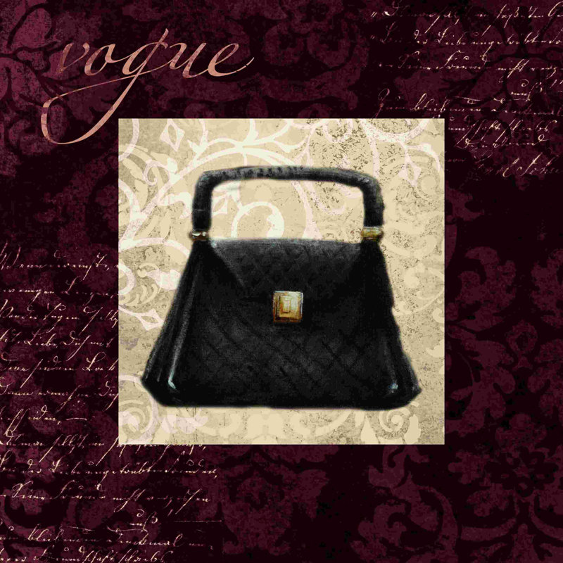 " Vogue Purse ", 36" H x 36" W  