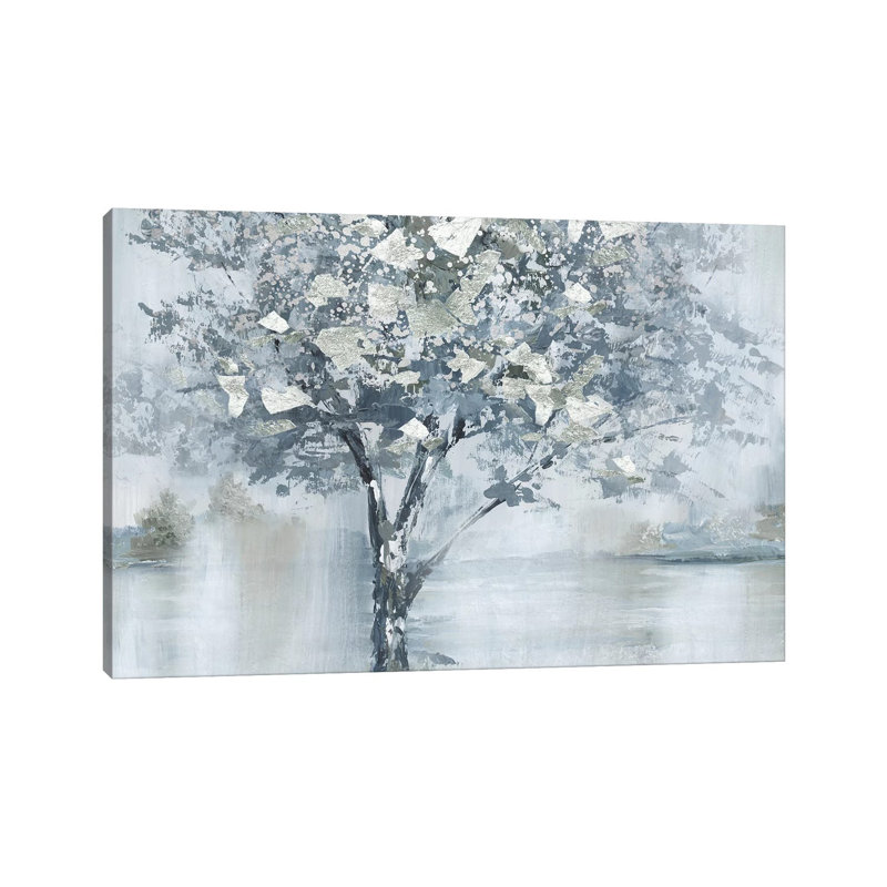 «Foil Foliage» par Nan - impression, Toile tendue, H 40 po x l 60 po x 1,5 po