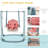 Qaba Plastic Swing Set with 1 Swing(s) , 1 Slide(s)