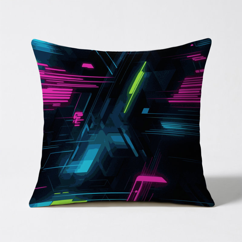 Coussin intérieur et extérieur Photon Gleam, Carré 16 po