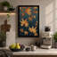 Autumn Leaves Adrift Modern - Wrapped Canvas-1072775861-1072775860