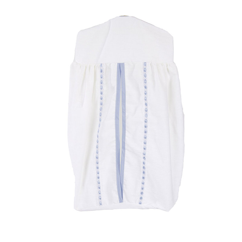 Crestline Crib Diaper Stacker, 20" H x 10" W x 8" D, Blue