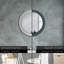 Huldar Glass Flat Wall Mirror