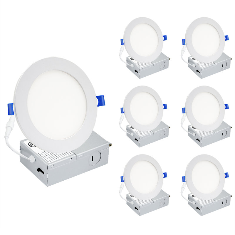 6in Colour Adjustable LED Recessed Downlight 6 Pack