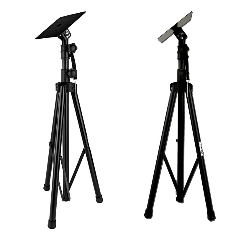 Support de plancher inclinable noir pour écrans de plus de 50 po