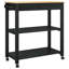 Solid Wood Bar Cart