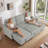  Bergvin 74.8" Upholstered Sleeper Sofa -1020432138
