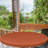 Ebern Designs Ethnic Fitted Round Tablecloth Vermilion Orange-207677616