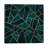 Deep Teal Stone by Elisabeth Fredriksson - Print on Canvas-7568644-94941410