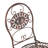 2 - Person Metal Patio Dining Set with Round Table , Cushions Included-412778245