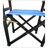 2Pcs Folding Wooden Chair With Blue Canvas - And Long-Lasting. Strong Bearing, Easy To Clean & Breathable. Foldable For Effortless Transport Storage. Suits Adults. 23 In Depth, 20 Width, 36 Height,