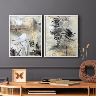 MaskedNotesI-Premium Framed Print -Ready to Hang - No Nails Required - No Nails Required
