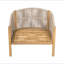 Fauteuil club d'extérieur en bois Grotta-25406368