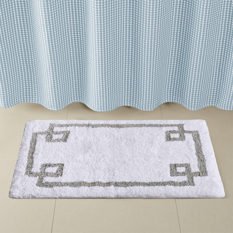 Tapis de bain en coton touffeté 20X30, Simple - L 30 po x l 20 po