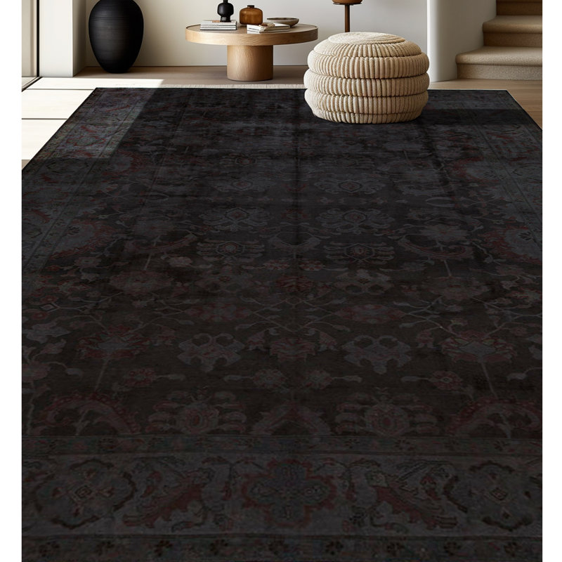 Overdyed One-of-a-Kind 10'2" X 13'11" Area Rug