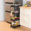 Puck 87.5cm H x 39cm W Utility Cart with Wheels-818001002