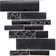Karma Random Sized Glass Linear Mosaic Wall Tile